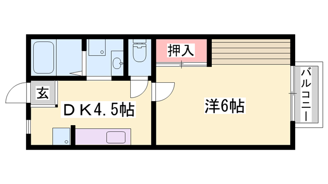 サンシティヒコ池の物件間取画像