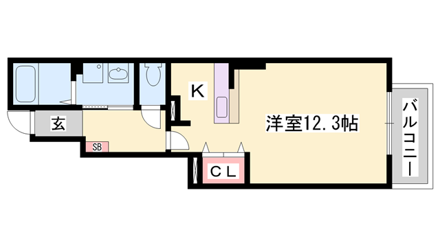 ワイズ コンブリオの物件間取画像