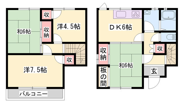 リヴィエール清流の物件間取画像