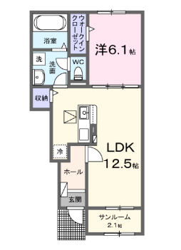 シャルム朝来の物件間取画像