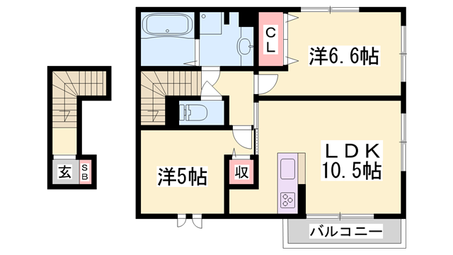 フォーリーフ・ヴィラの物件間取画像