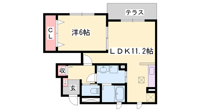 フィオーレの物件間取画像