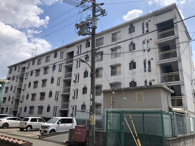 西夢前台ハイツの物件外観写真