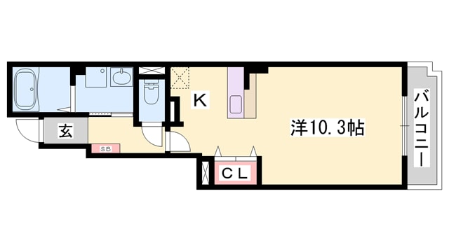 フローリアン・Fの物件間取画像