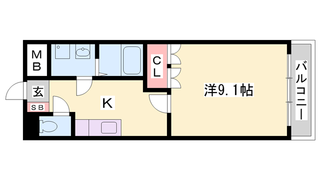 亀山駅 徒歩11分 1階の物件間取画像