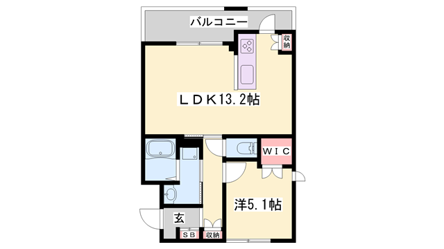 Diamond Greenの物件間取画像