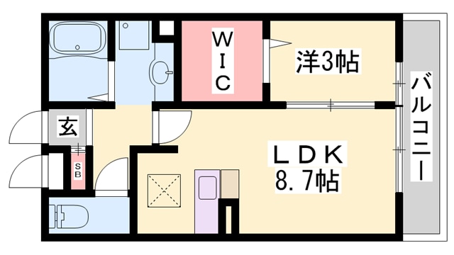 アーク土山の物件間取画像