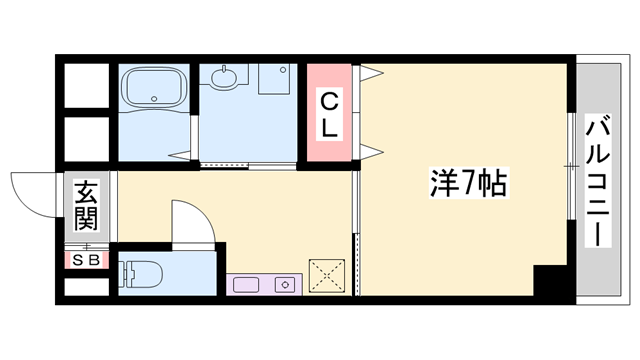 インタービレッジ東延末Ⅱの物件間取画像