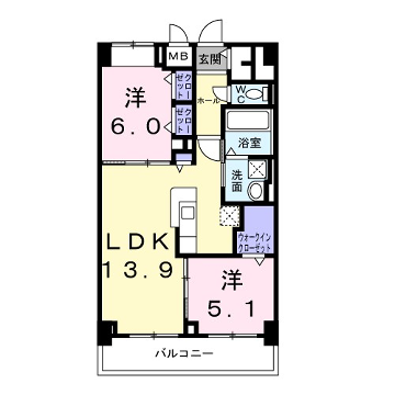 KUNIOの物件間取画像
