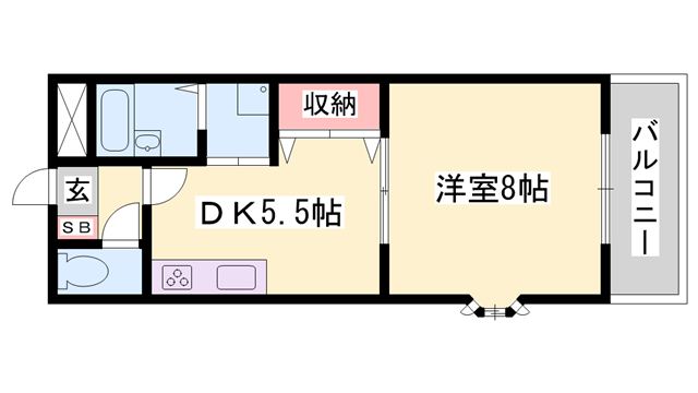 ラフィーヌ上野田の物件間取画像