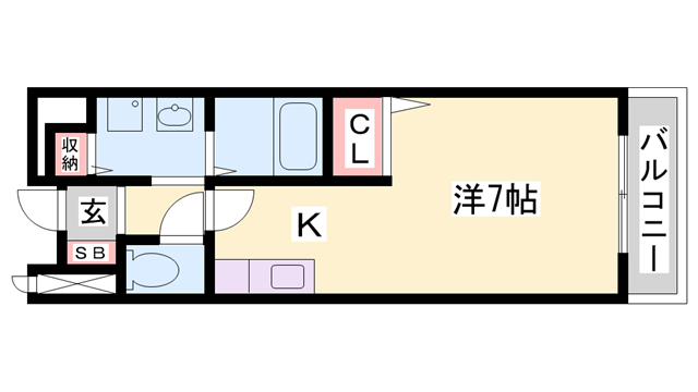 プリムローズの物件間取画像