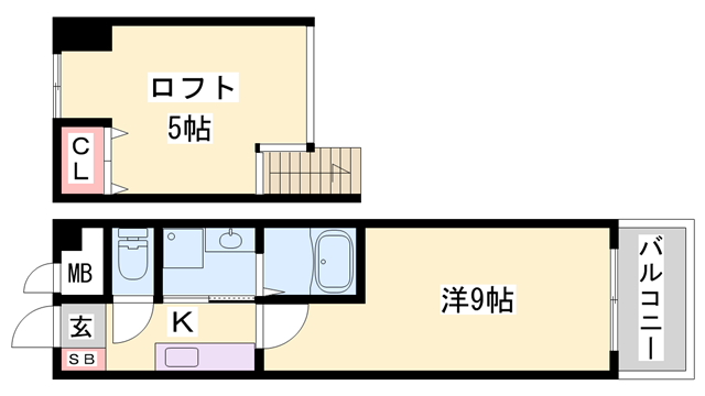ベルフラワー山野井の物件間取画像