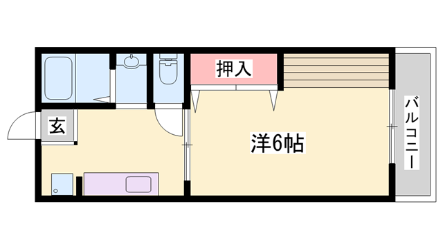 サンシティヒコ池の物件間取画像