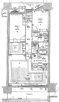 エスリード姫路の物件間取画像