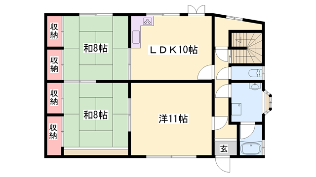 市川町西川辺山川邸の物件間取画像