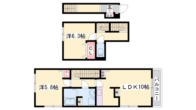 ル リアンの物件間取画像