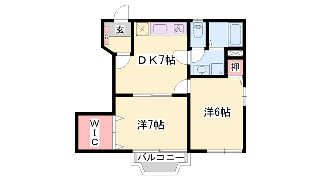 ボニート リーオⅠの物件間取画像