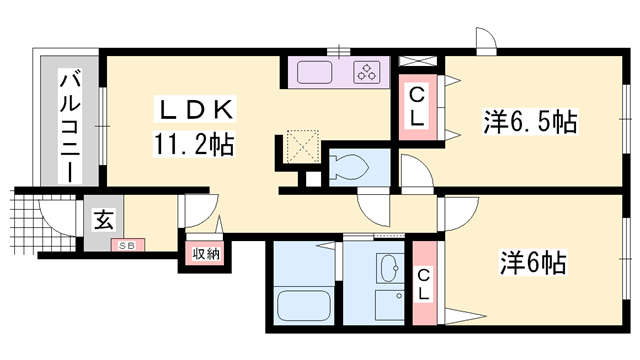 パッソ神田Ⅰの物件間取画像
