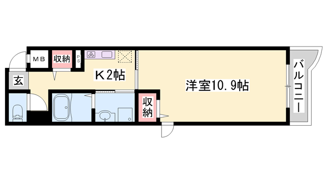 アグネスの物件間取画像
