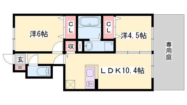 プレミアの物件間取画像