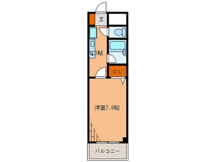 ロ－ドサイドヒルズの物件間取画像