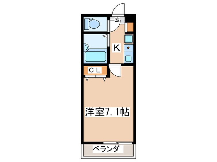 チェルシ－の物件間取画像