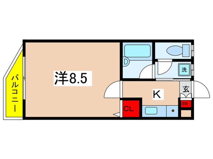 イデアーレ　ツルカワの物件間取画像