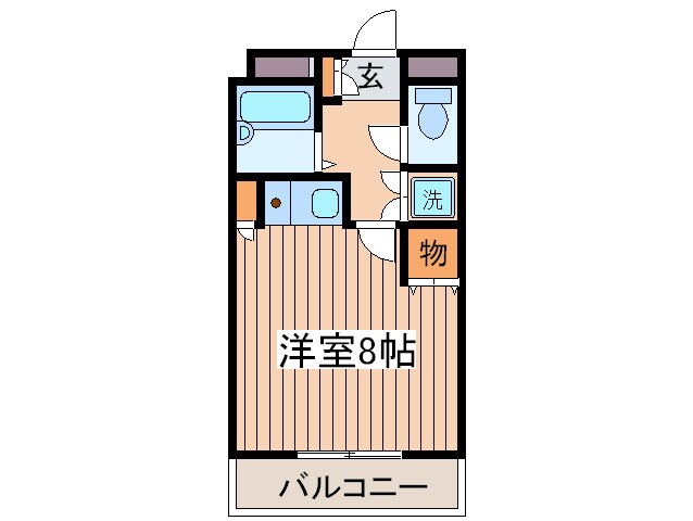 ル・シェルキタカドⅠの物件間取画像