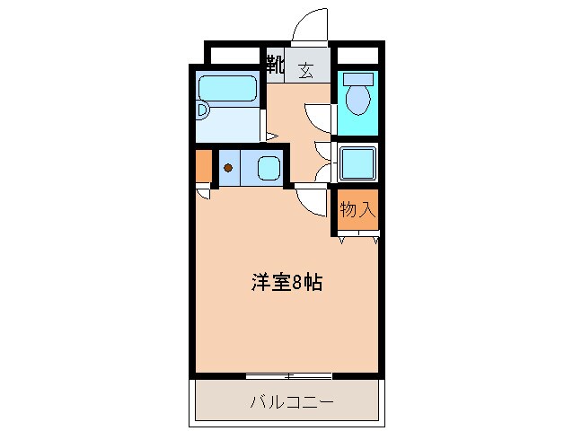 ル・シェルキタカドⅠの物件間取画像