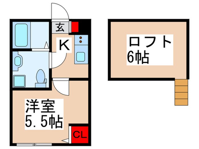 ルボワの物件間取画像