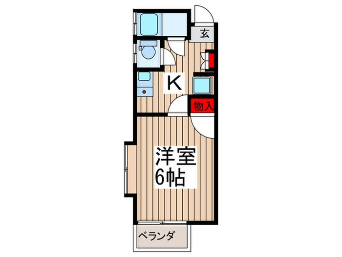 ハウスドゥ２番館の物件間取画像