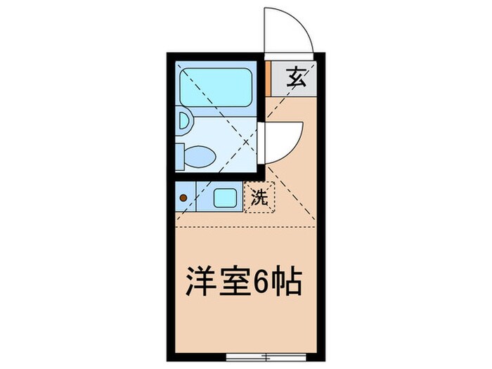 ユナイト鴨居ゴーギャンの夢の物件間取画像