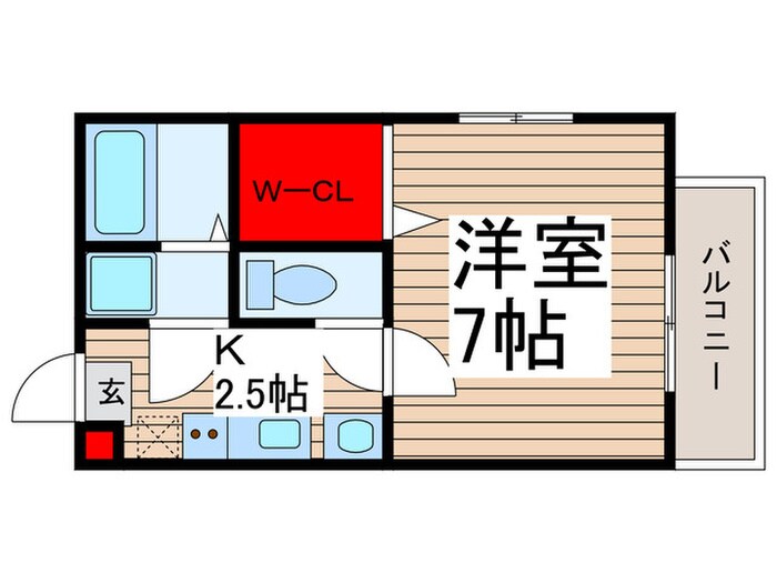 リベルタⅤの物件間取画像