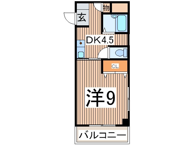 APARTAMENT　DE　KADOMATSUの物件間取画像