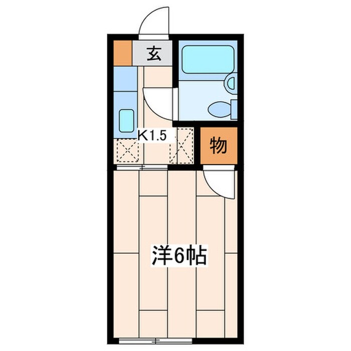 サンハイツの物件間取画像