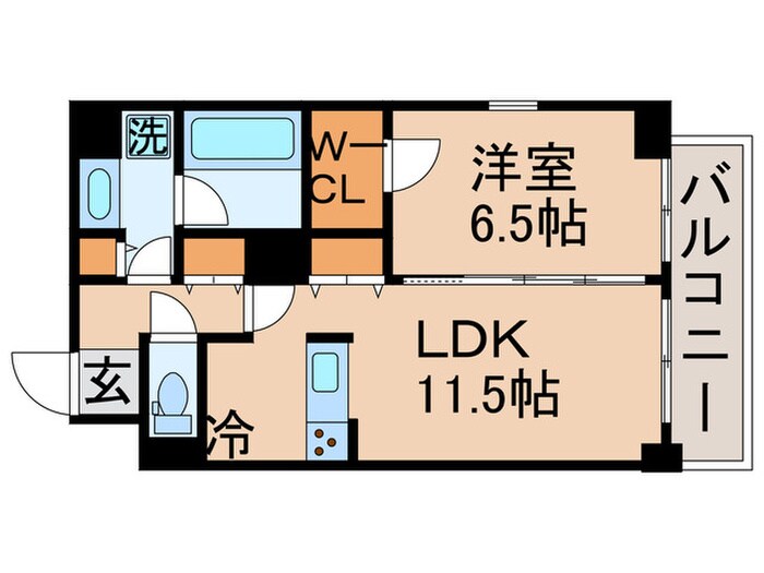 リオフレンテの物件間取画像