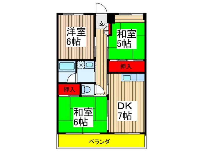 物件間取画像
