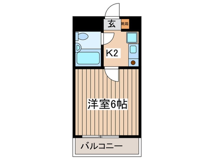 レ－ルサイドヒルズの物件間取画像