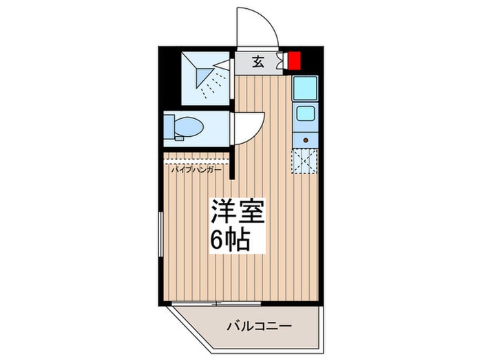 Glanbell墨田Ⅱの物件間取画像