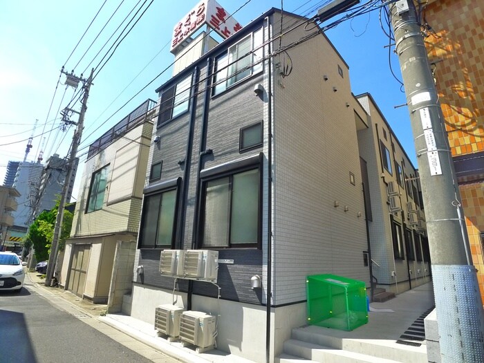 リバーテラス千住大橋の物件外観写真