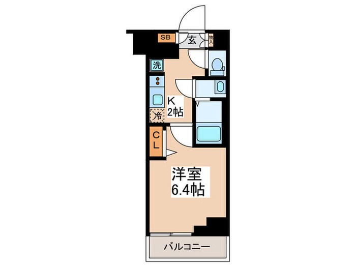 ＡＺＥＳＴ立石Ⅱ（１０６）の物件間取画像