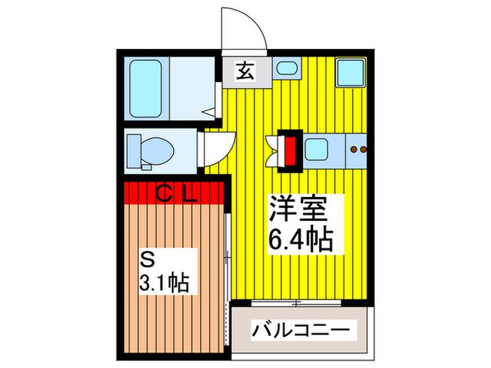 Ｂｌａｎｃ大宮の物件間取画像