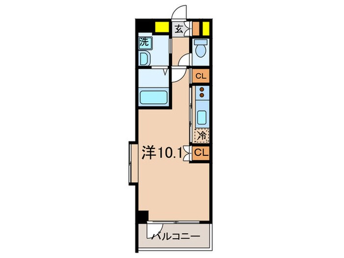 ＬａｍｅｉｌＭａｅｊｉｍａの物件間取画像