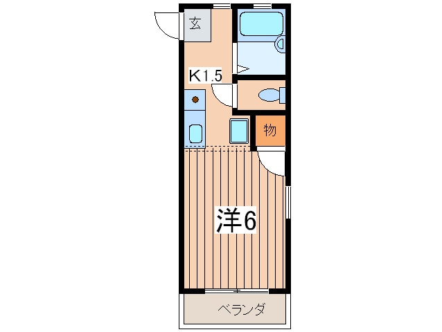 ルミエ－ルＫの物件間取画像