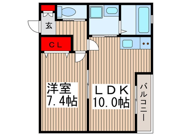 物件間取画像