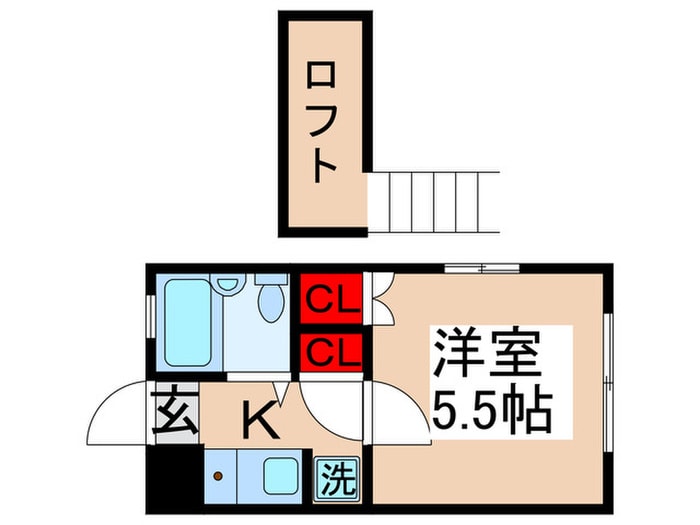 物件間取画像