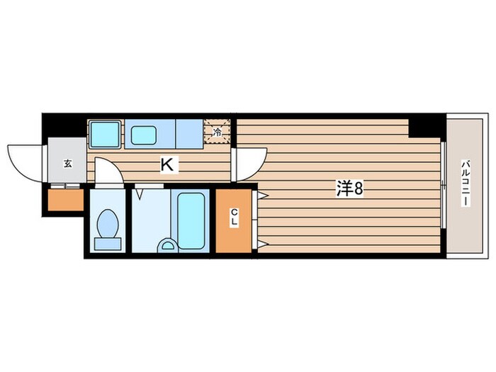 プラザＫＳＮ大倉山の物件間取画像