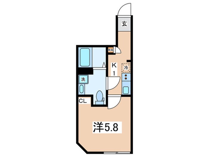 カインドネス相模原の物件間取画像