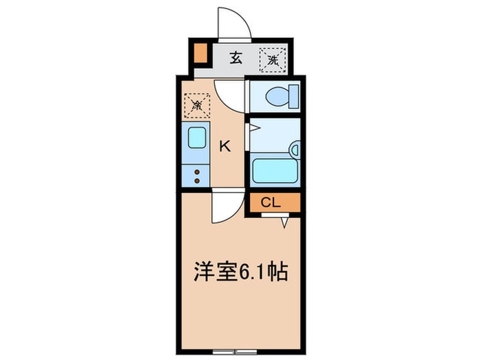 ブレリアスの物件間取画像