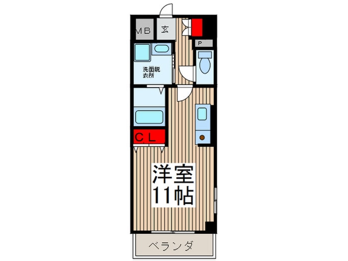 ＳＫ－ＣＯＵＲＴⅡの物件間取画像